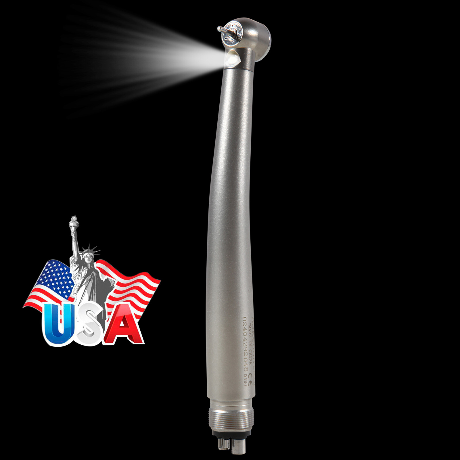 Dental Fiber Optic LED E-generator High Speed Handpiece 4H Connection Y