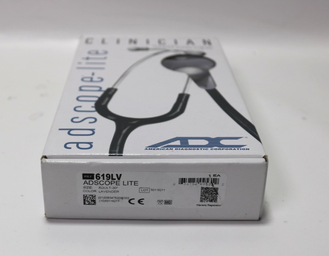 Clinician Stethoscope Adscope Lite 619 Professional Healthcare Lavender