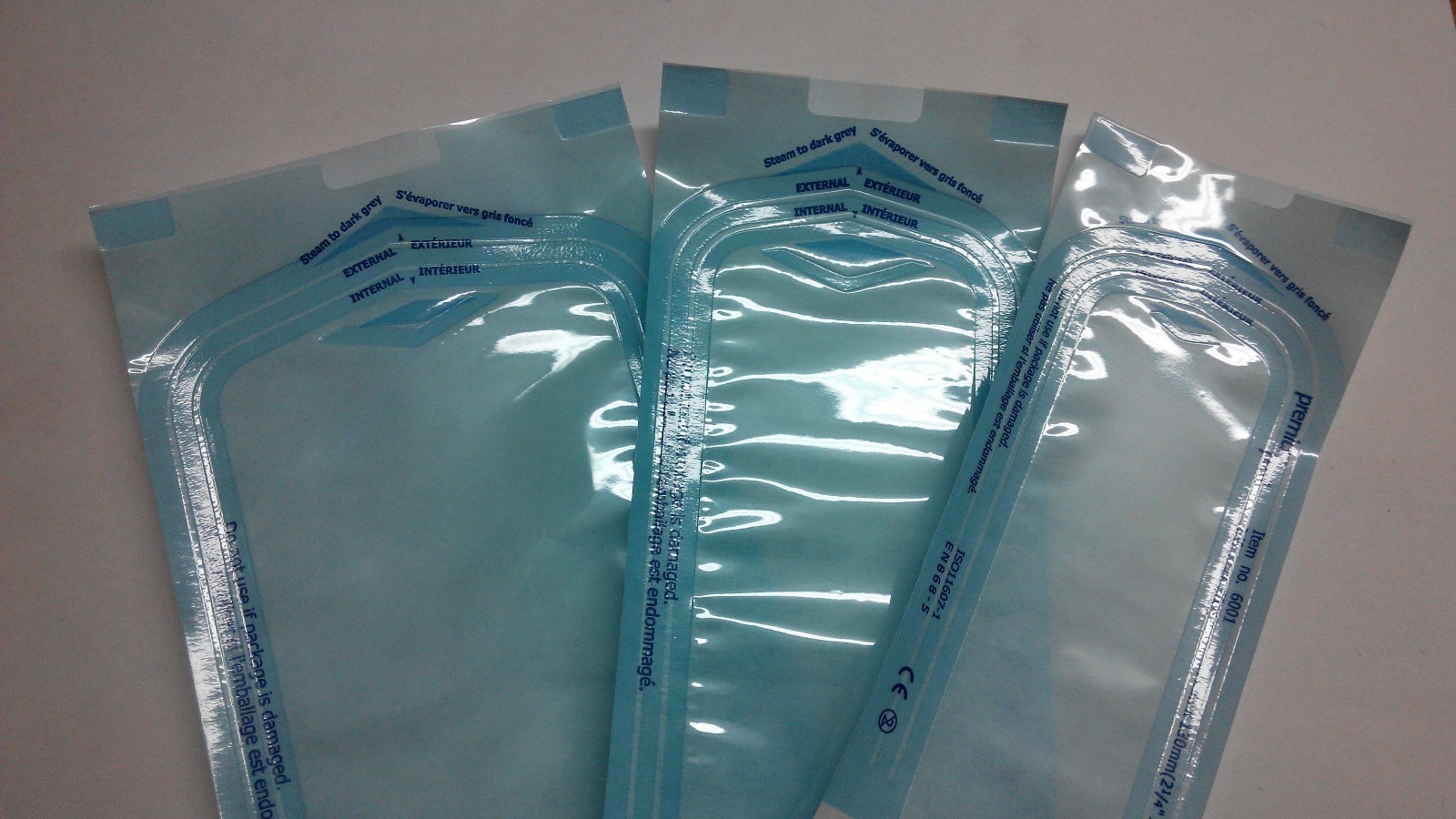 Self Seal Sterilization Pouches 200 Pcs 71/2″ x13″ Dental Medical Tattoo