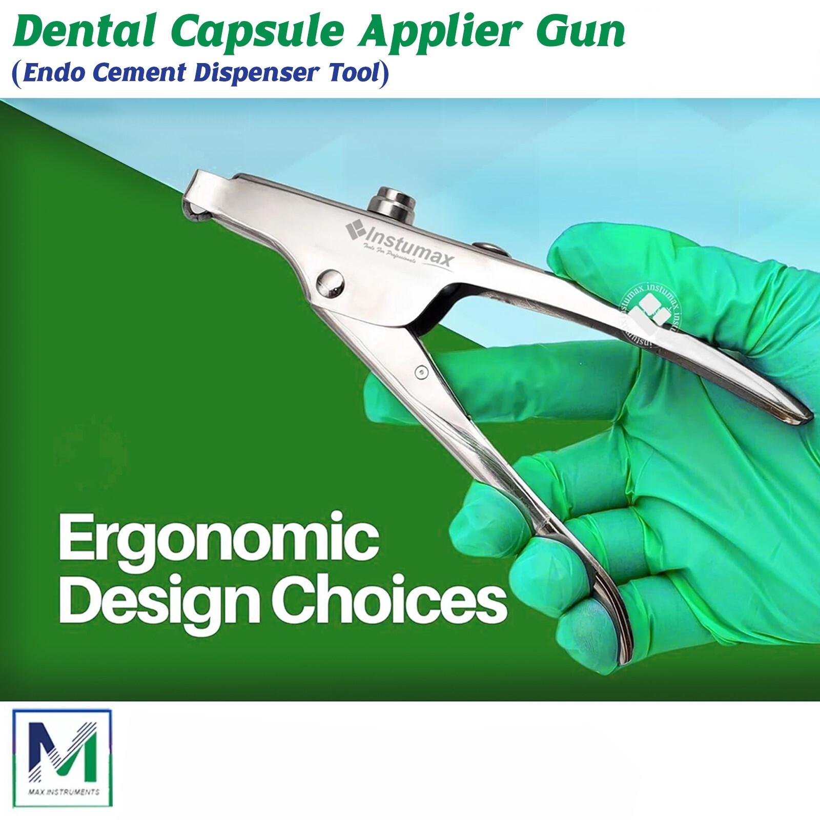 Dental Cement Capsule Applicator – GC Applier III for Ionomer/Endo Materials