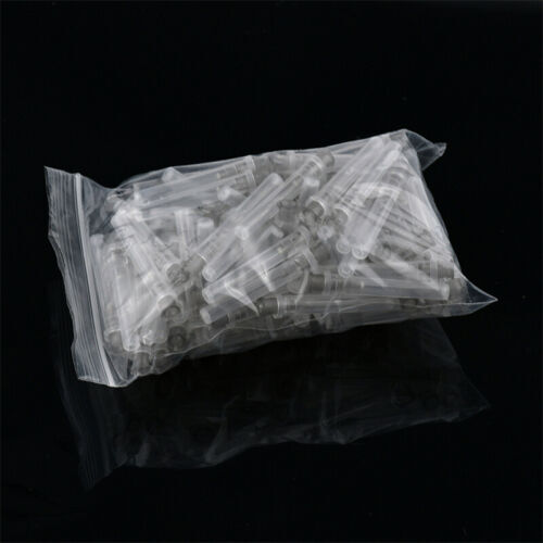 100Pcs Dental Endo Irrigation Needle 25G 27G 30G Disposable Syringe Tips