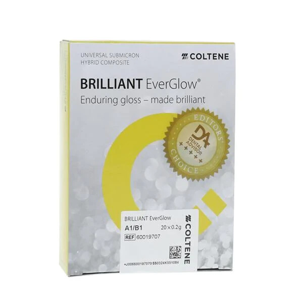 Coltene Dental Brilliant EverGlow Composite A1/B1 0.2G 20/PK Unidose 60019707