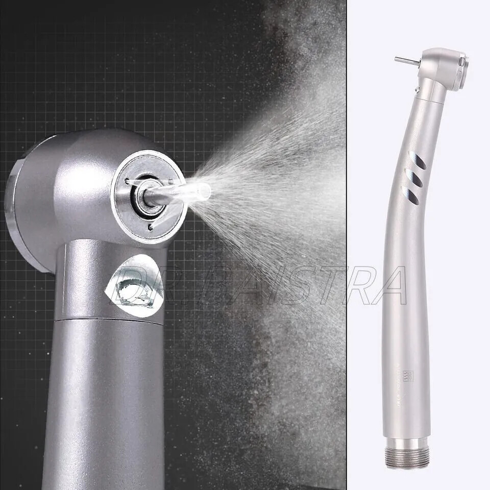 AZDENT Dental E-generator LED High Speed/Slow Low Speed Handpiece Kit 4H/2H