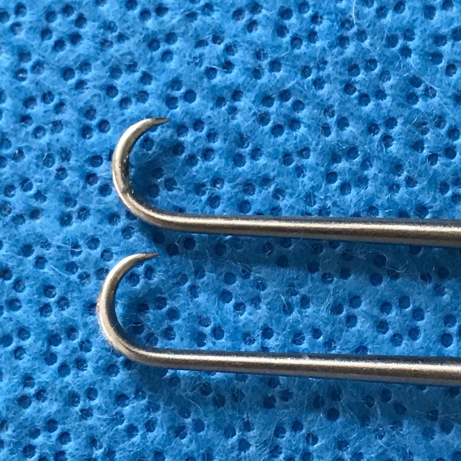 Lot of 2, Jarit 190-150 Finger Rake Retractor, 1 Sharp Prong, L: 6.5″, Surgical