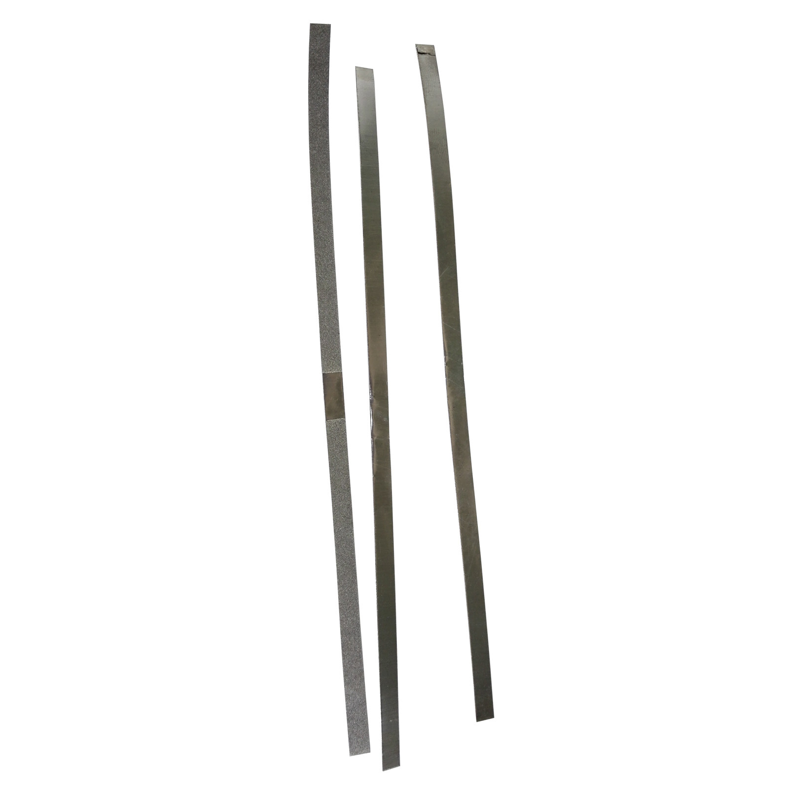 12Pcs Dental Microdont Stainless Steel Serrated Strips Coarse One-sided 4*150mm