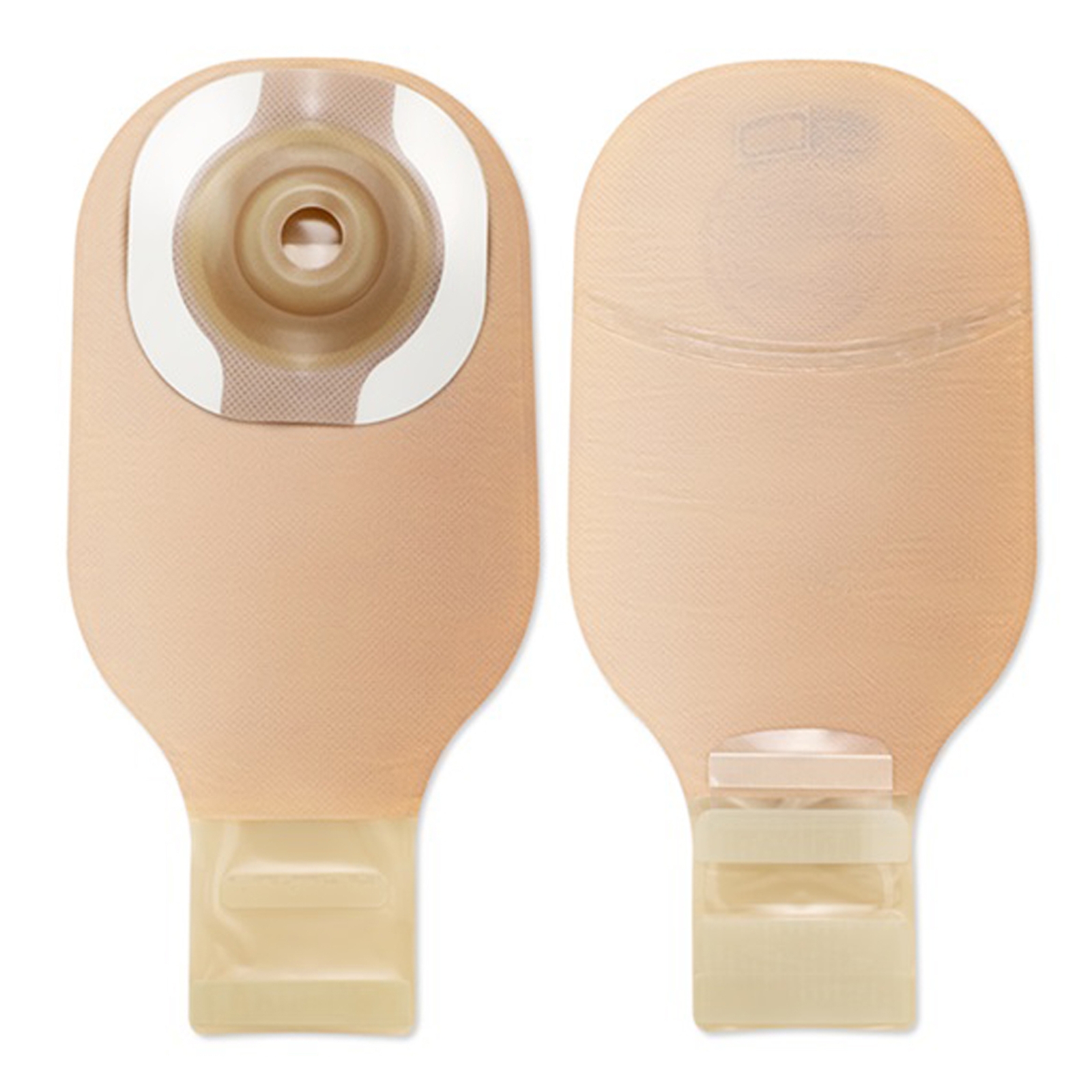 Premier Ostomy Pouch Drainable up to 1″ Stoma 12″L 1pc System Beige 8954 5 Ct