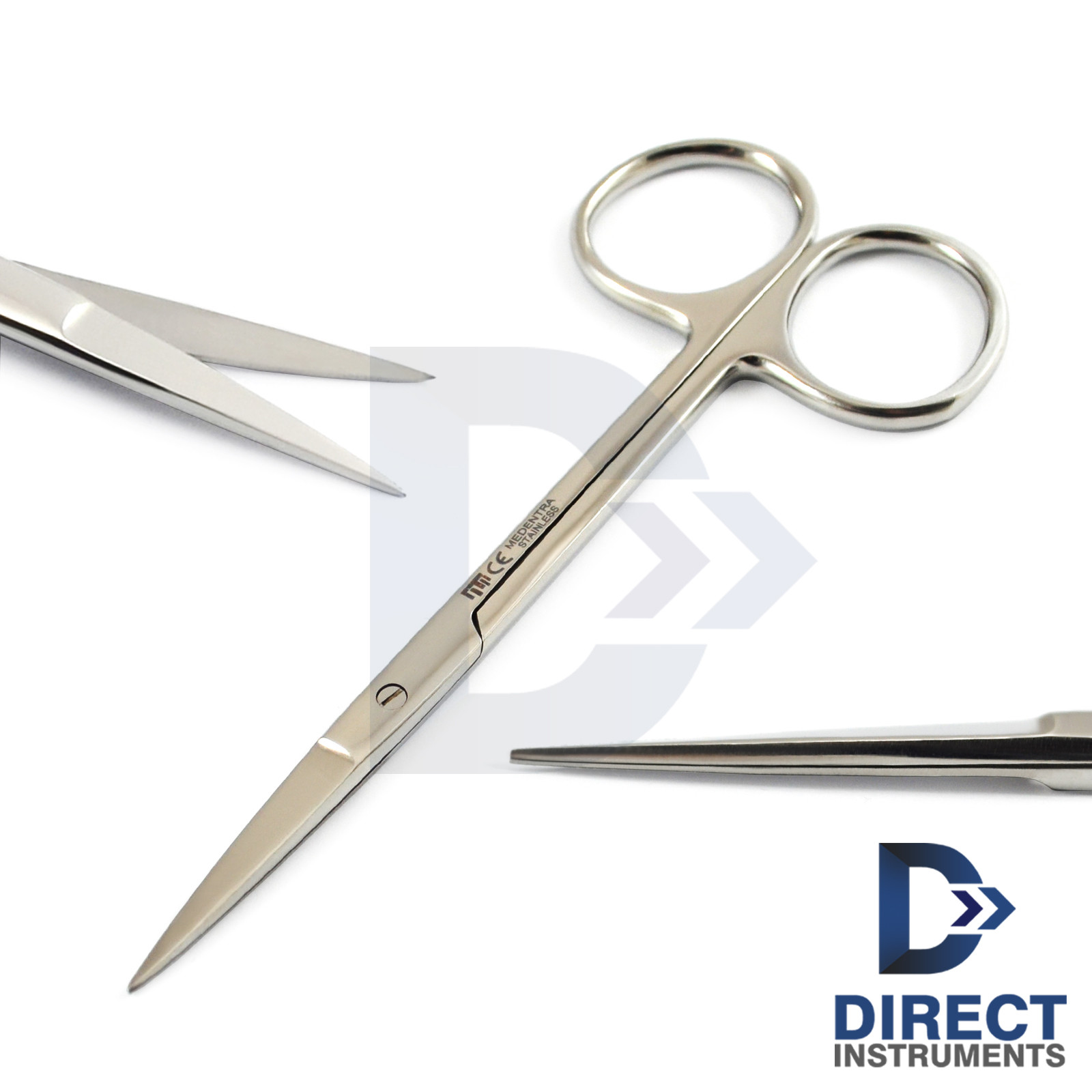Medical Suture Practice Kit Dissecting Toothed Forceps Suturing Training Scissor