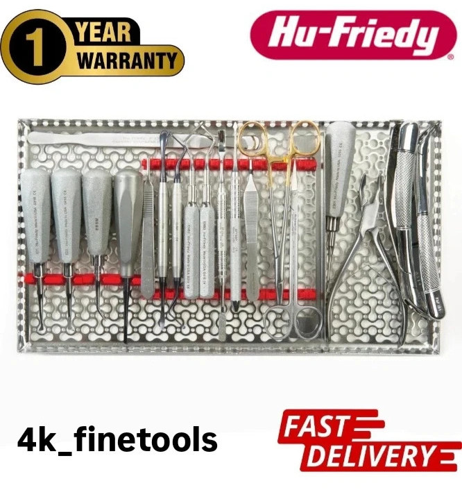 Hu-Friedy Professional Koerner Oral Surgery Kit – Complete Basic Dental Set
