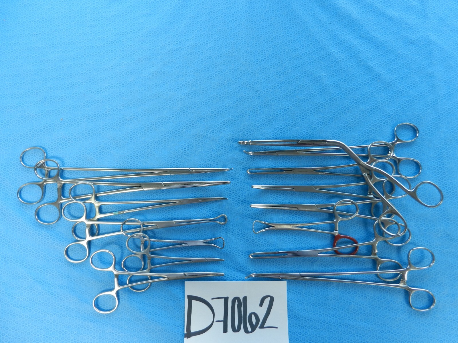 D7062 Jarit Codman V. Mueller Surgical Forceps Lot of 15 12-28cm