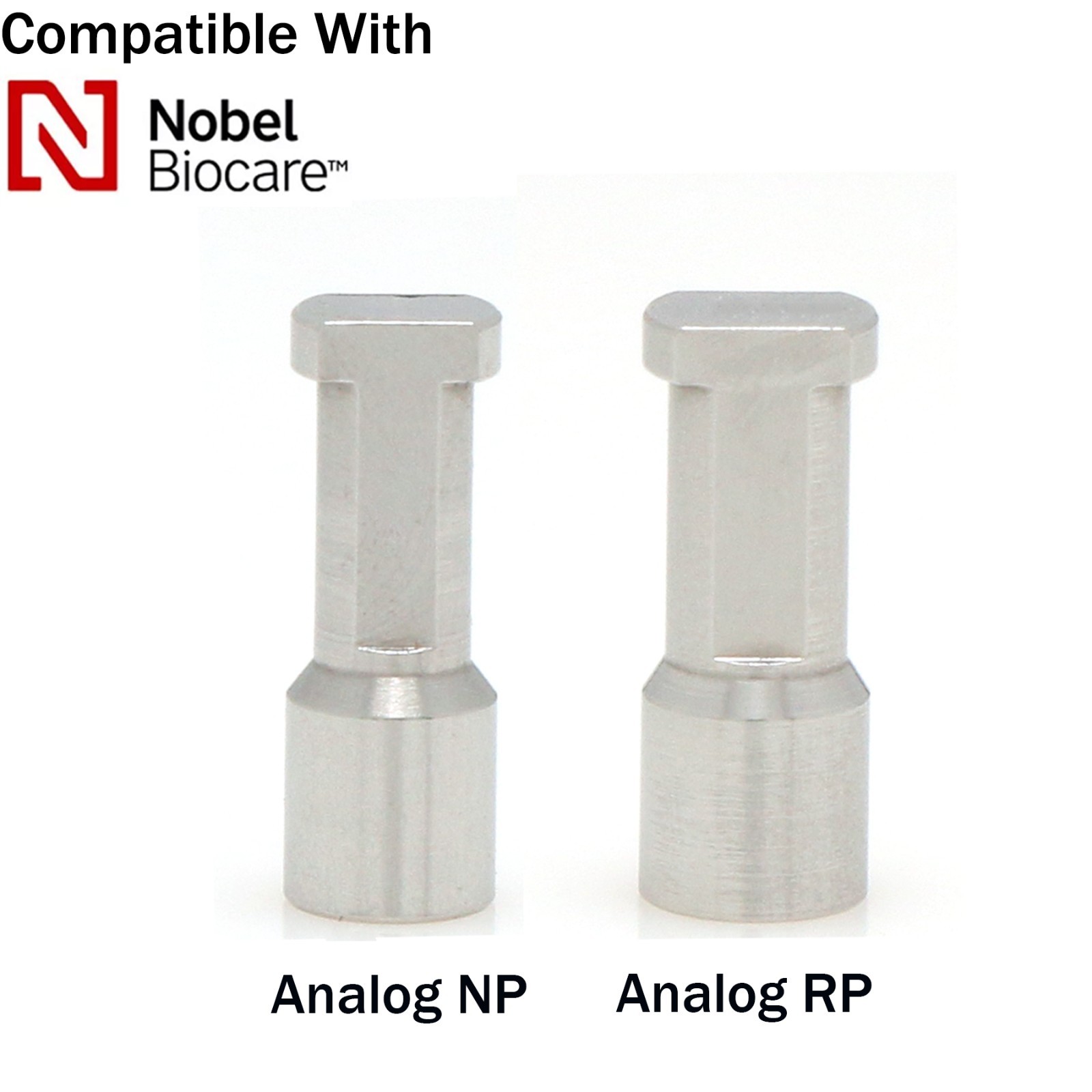 US Dental Impression Transfer Coping Open Close Tray RP/NP Lab Analog Fits Nobel