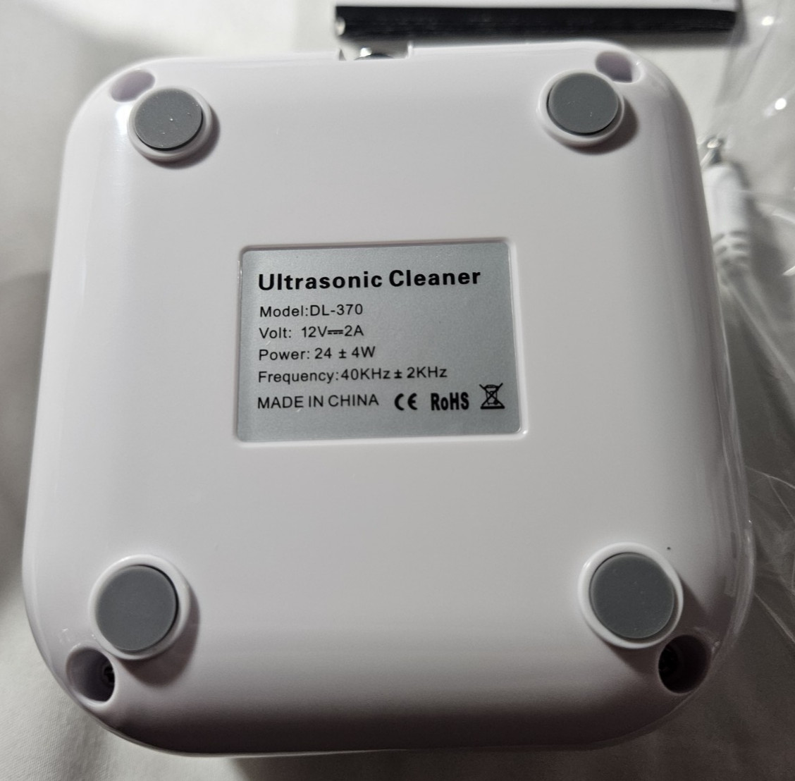QuietLab Ultrasonic Cleaner PRO with UV Sterilizing Lights DL-370 (Open – Box /