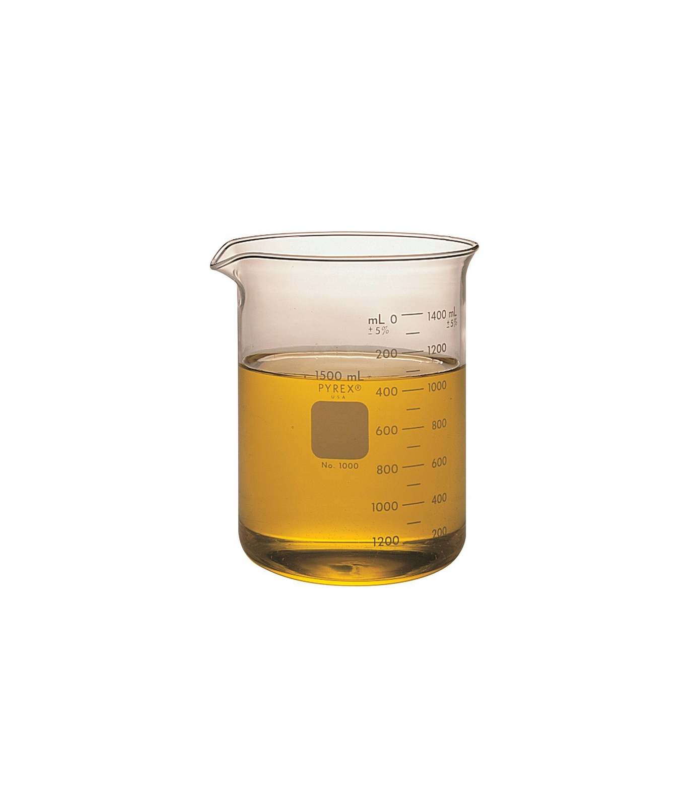 PYREX 1000-800, Griffin Low Form 800mL Beaker Graduated (Pack 24)