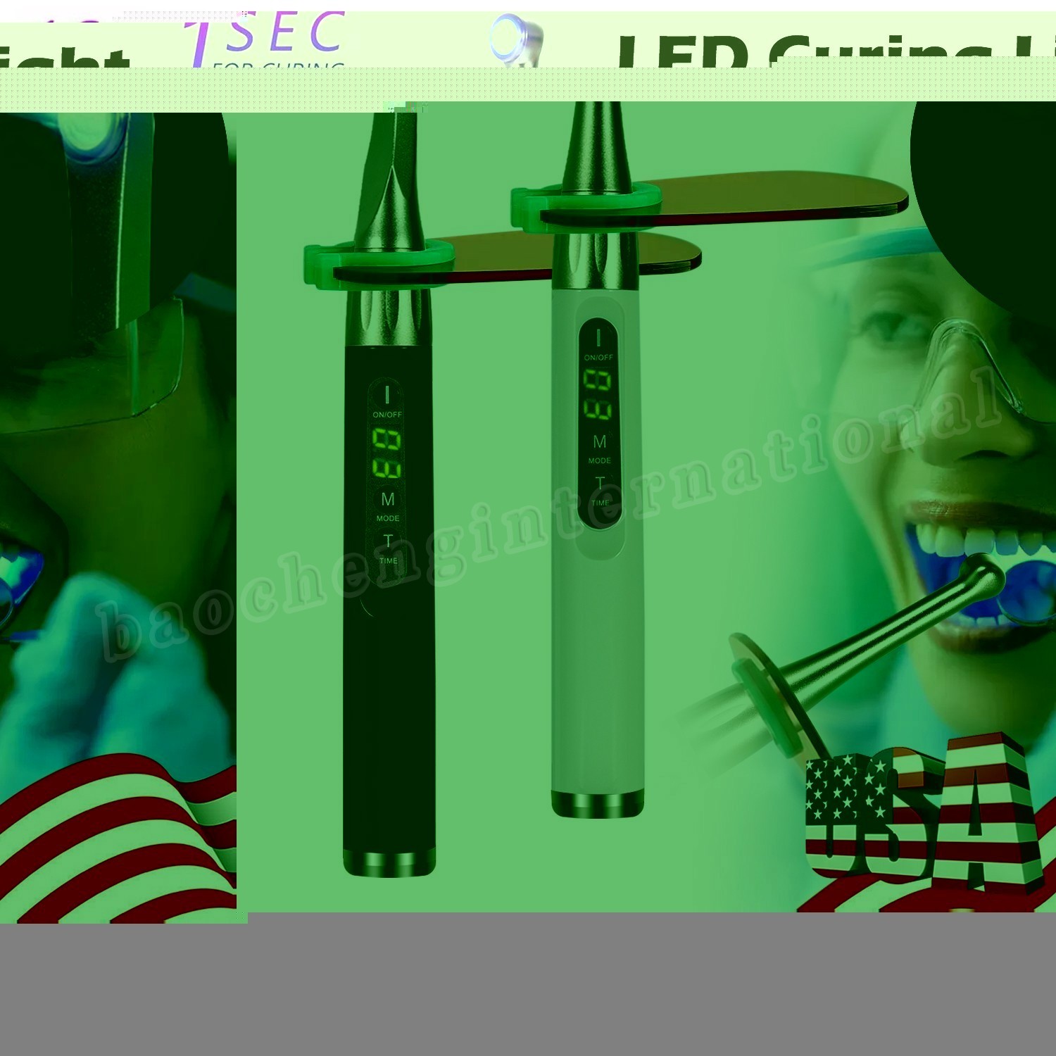 Dental iLed 1 Second Light LED Lamp 2500mw/cm²