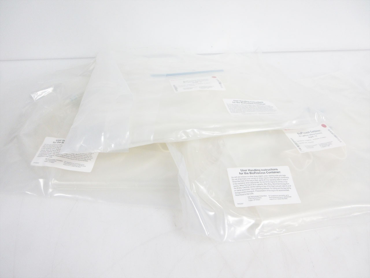 3 x THERMO SCIENTIFIC AEGIS5-14 20 L BIOPROCESS CONTAINER LABTAINER SH30963.03