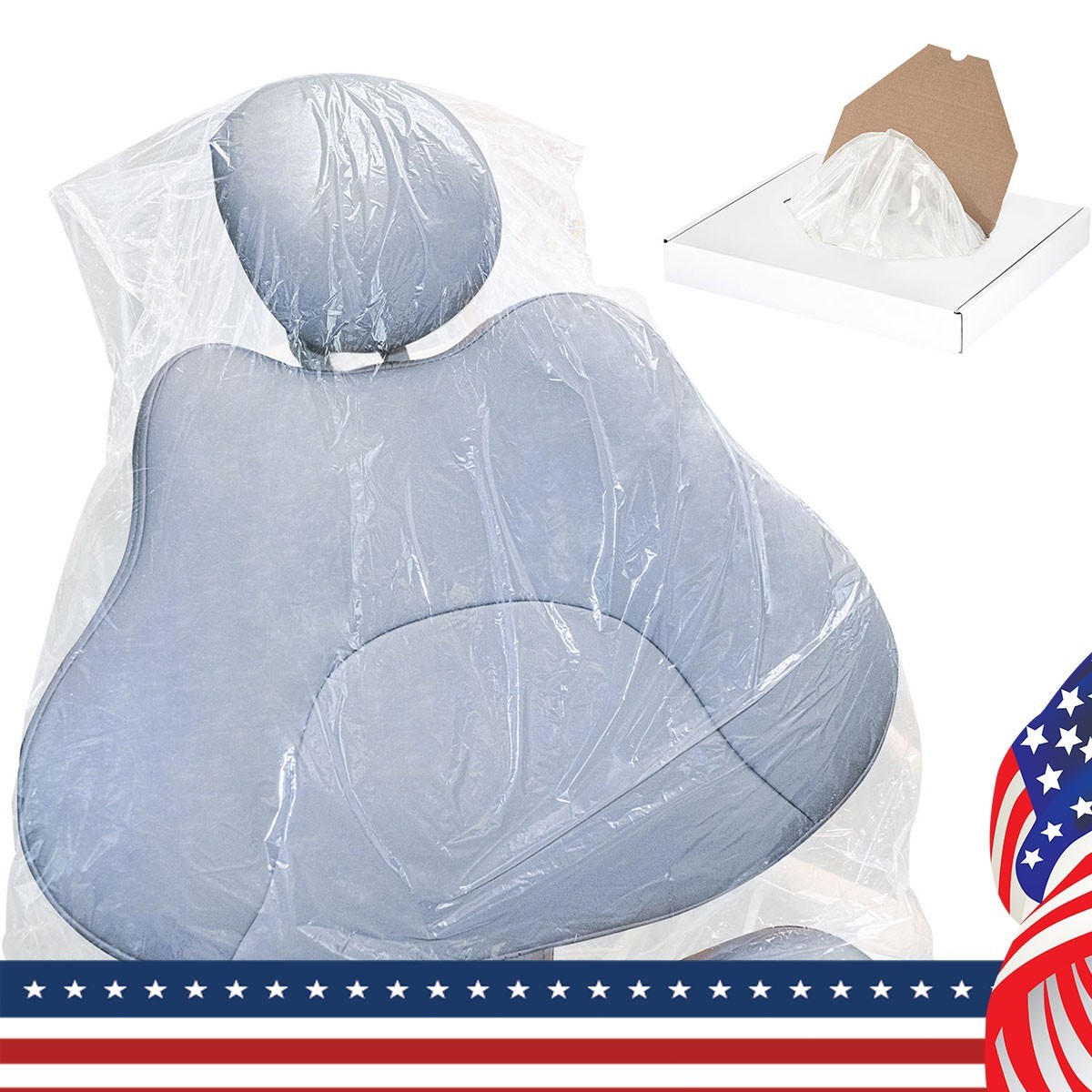 US Dental Unit Chair Sleeves Cover Full/ Half Disposable Protective Soft Durable