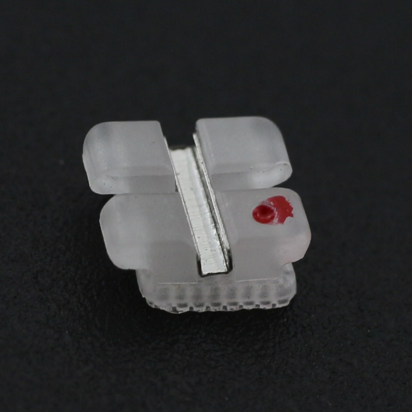 Dental Orthodontic Brackets Ceramic Braces Roth MBT 022 3 Hooks 5-5 Aesthetics