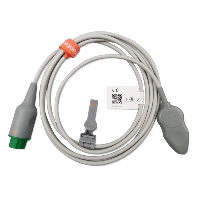 ACC-OBS-066 Compatible Fetal Leg Plate Cable for Sonicaid 2.5m (1Pc)