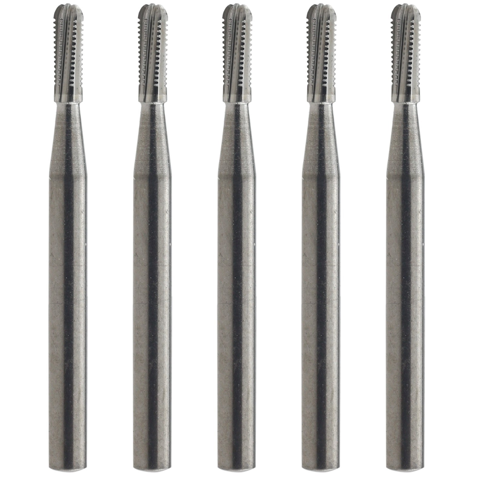 Dental Carbide Burs FG1958 Friction Grip Straight Fissure Dome Metal Cutting