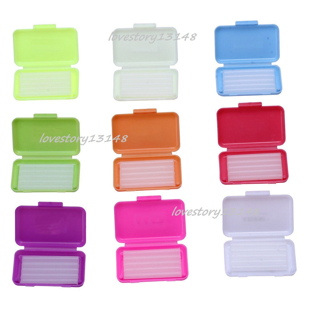 20 Packs Dental Orthodontics Wax Blue Mint Scent For Braces Gum Irritation