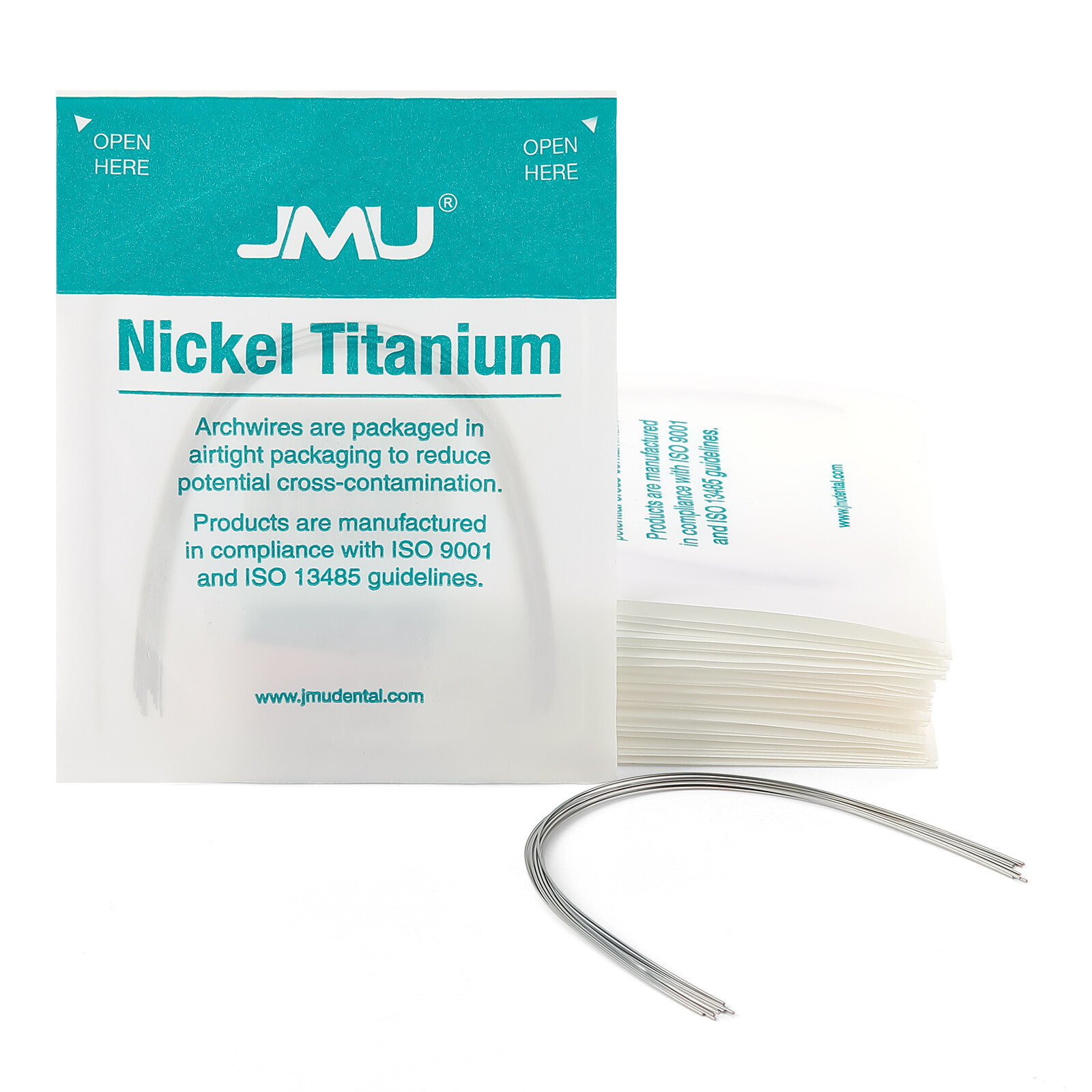 10PCS Orthodontic Archwire Nicke Super Elastic Full Size Ovoid Round/Rectangular