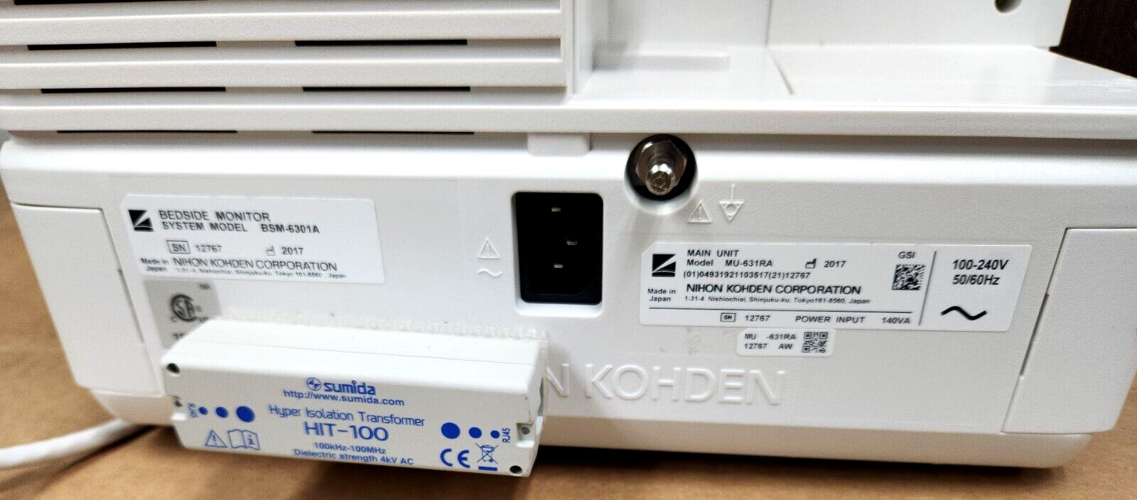 Nihon Kohden MU-631RA Monitor ()