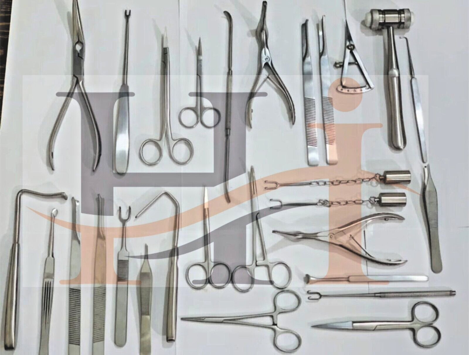 Rhinoplasty Instruments Set of 27 Pcs, Nose & Nasal Plastic Surgery Instruments