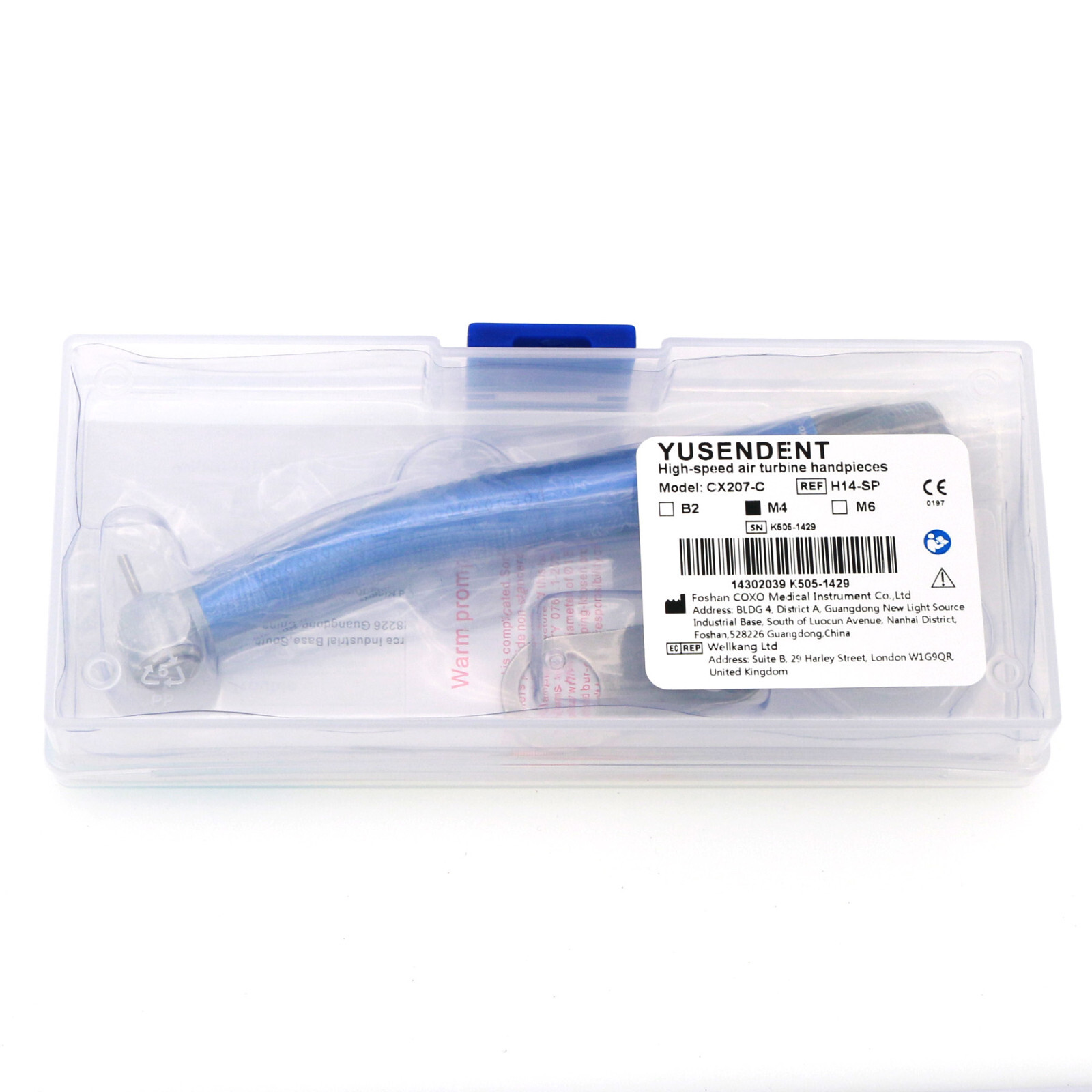 COXO Dental NSK Style High Speed Handpiece 4Hole Air Turbine CX207-C Standard