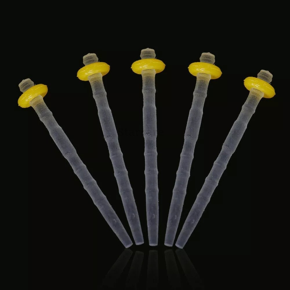 20Pcs Dental Endo Fiber Post Quartz Screw Posts Thread 1.2-1.6mm with Drills Kit