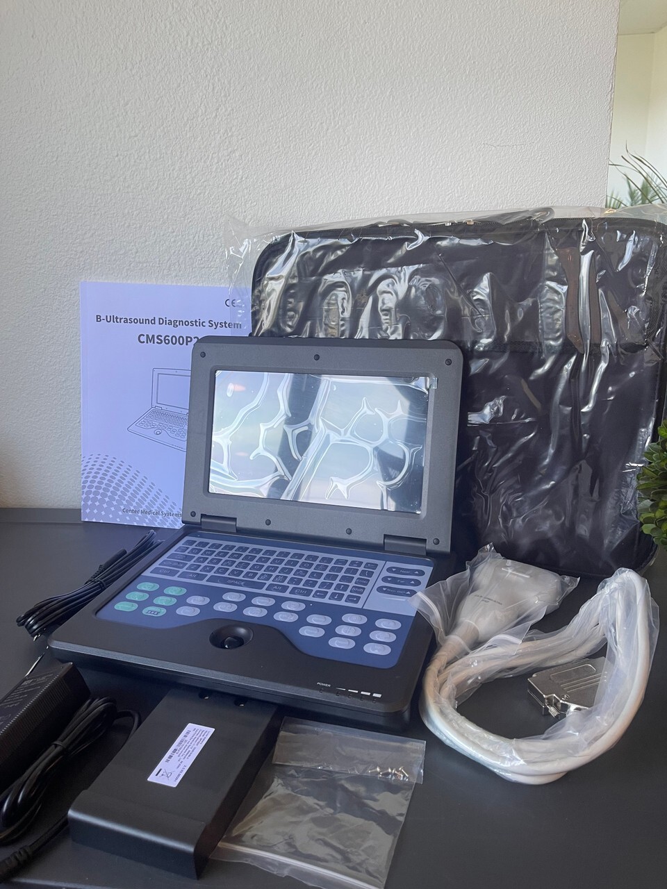 CMS600P2 Portable Ultrasound Scanner Diagnostic Laptop Machine Convex Linear FDA