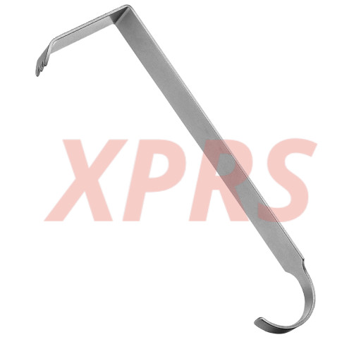 Hibbs Retractor, 9.5″, Blade 1″ x 3″ Deep, Sharp Teeth, Premium German Stainless