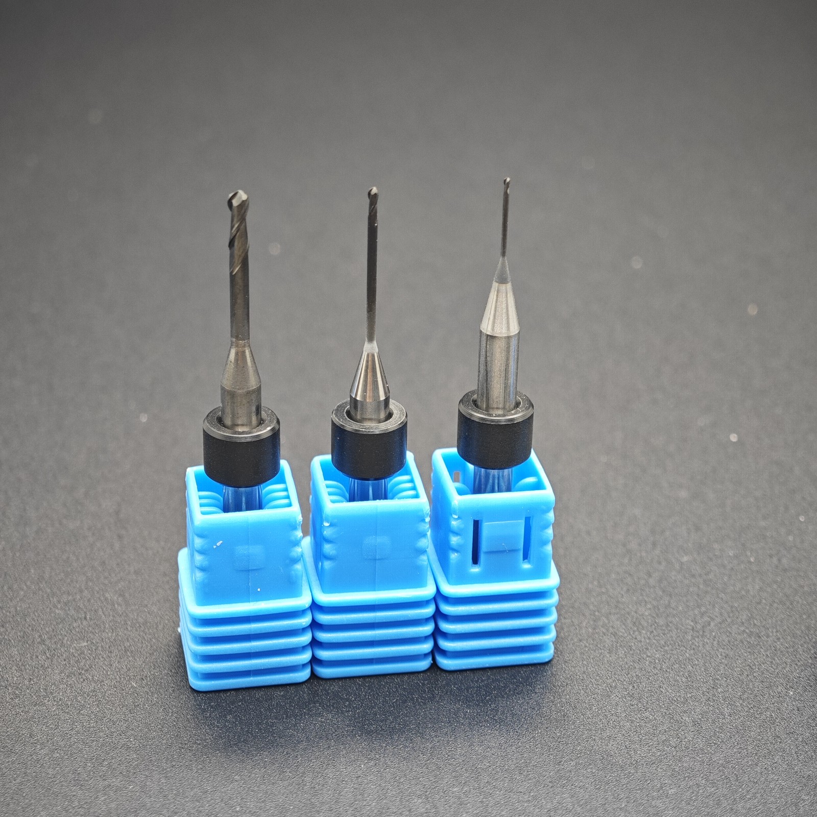 Xtcera 220/500 Dental Zirconia Milling Burs DC PMMA Drill Head Dia.0.6/1.0/2.0mm