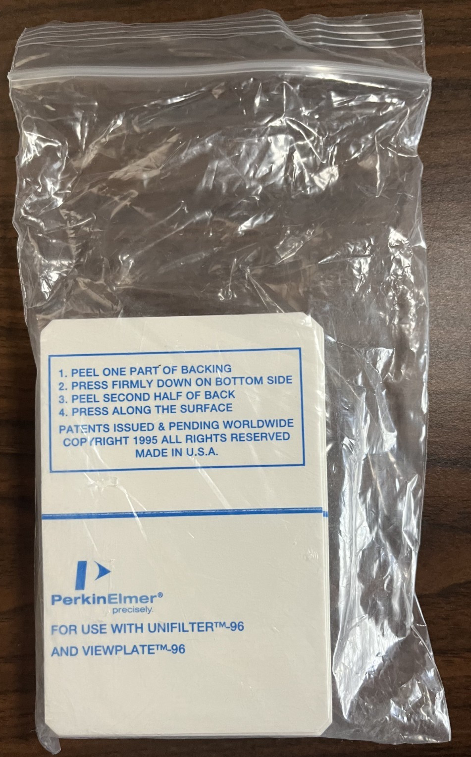 PerkinElmer@ Backing Tape 6005199, QTY 55 For Viewplate-96 UniFilter-96