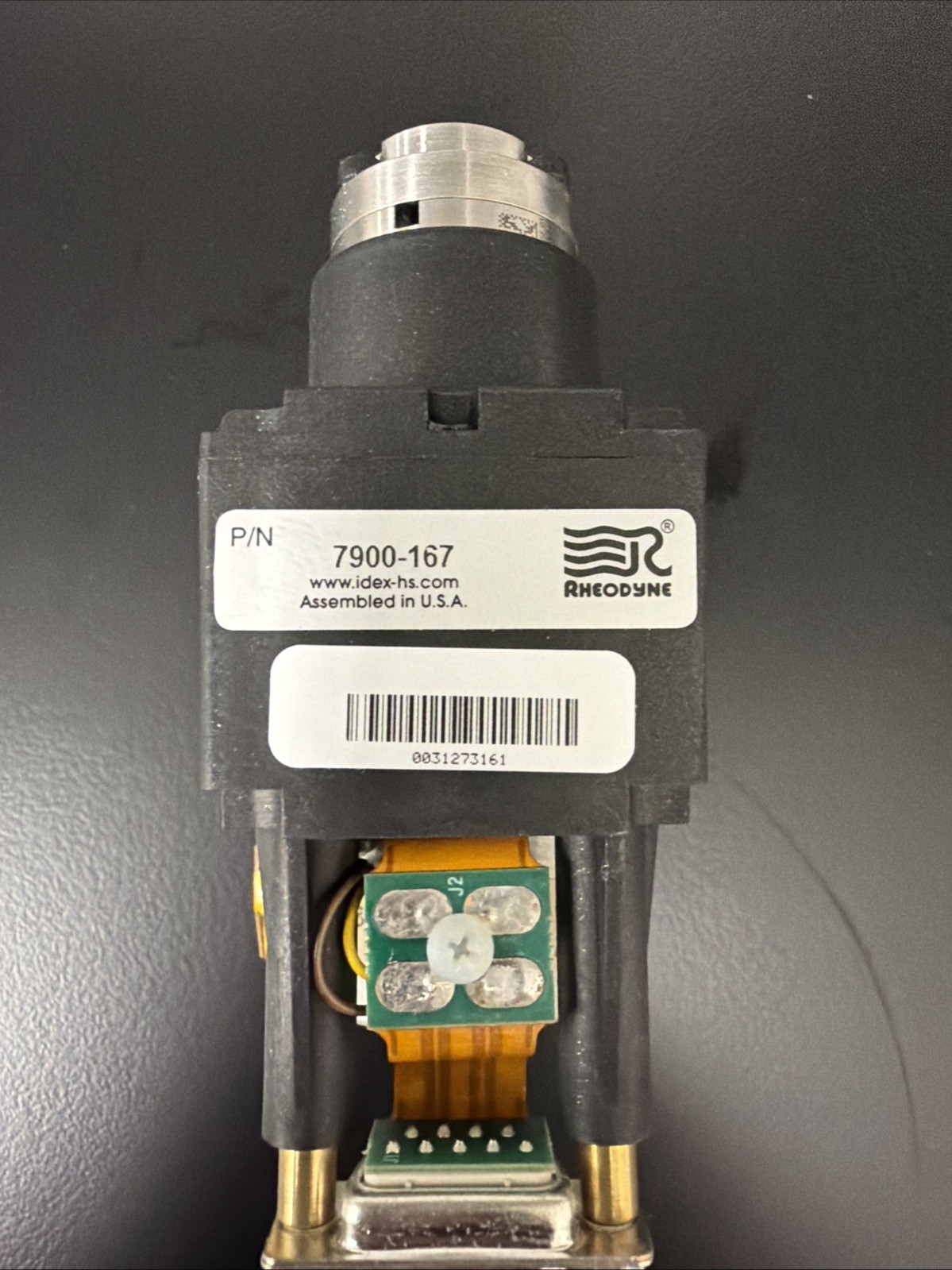 Rheodyne 7900-167 6 Port Valve from Thermo Finnigan LTQ Mass Spectrometer