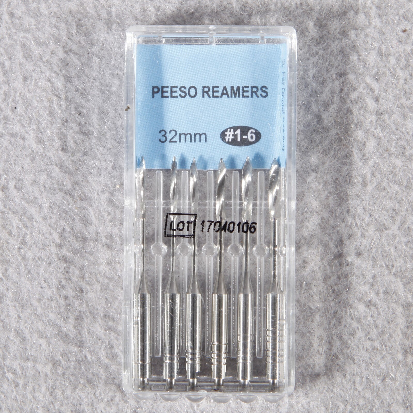 Endo Files Dental Peeso Reamers/Glidden Gates Spiral Burs Root Canal Drill 6Pcs