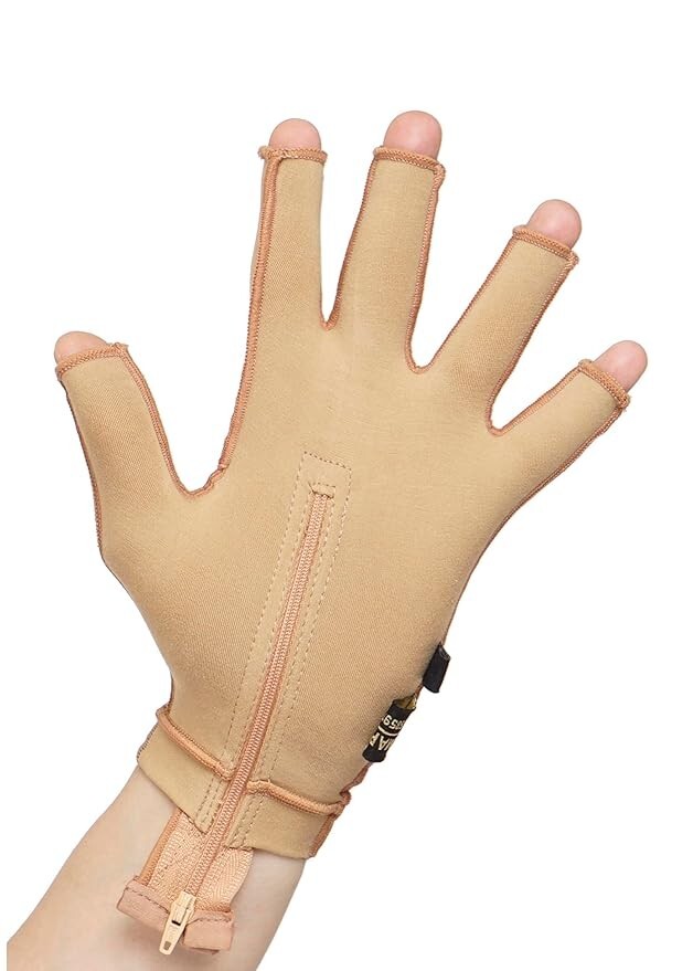 Medical Compression Glove with open Fingers || BURN Recovery || HIGH COMPRESSION