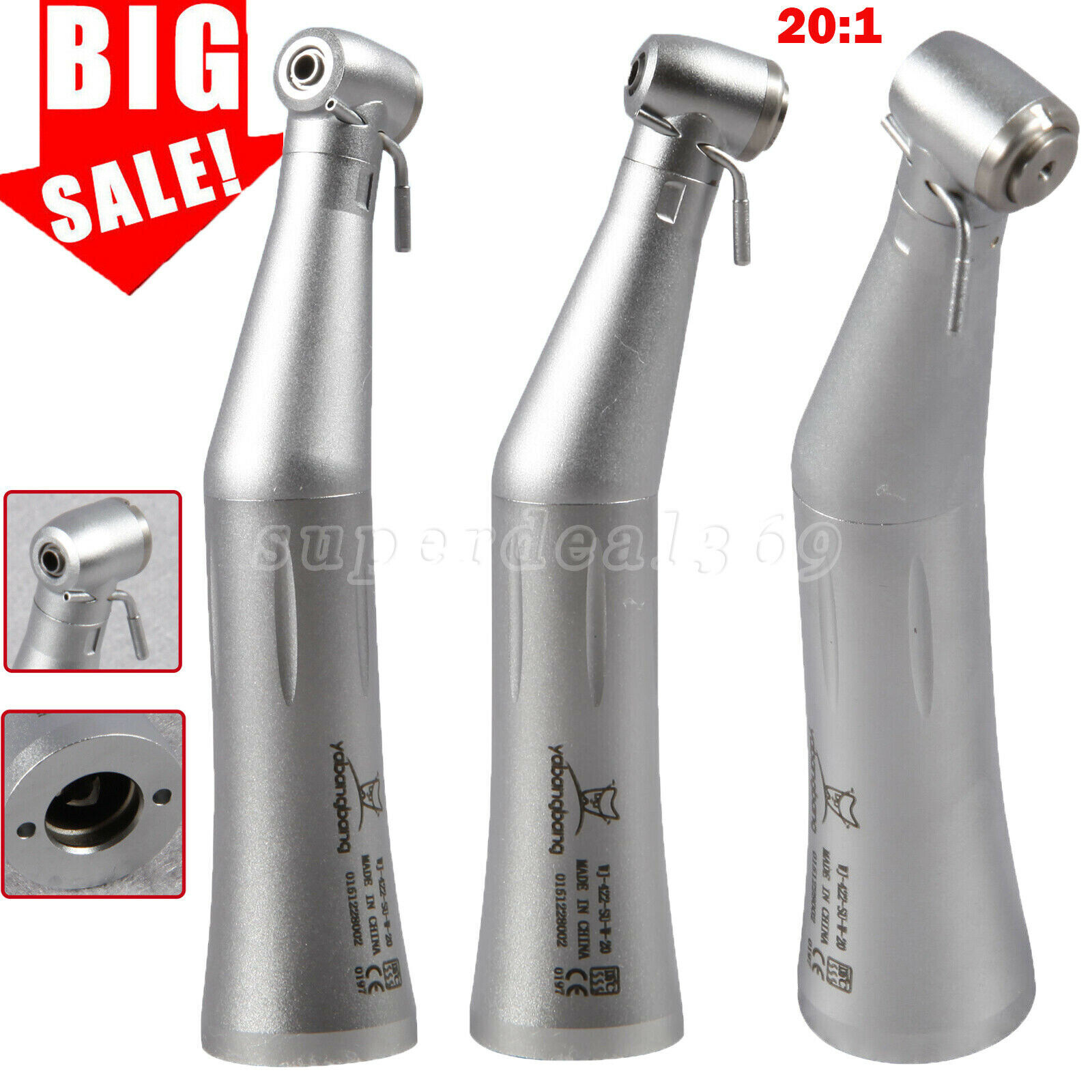 NSK MAX SG20 Dental 20:1 Reduction implant Surgical Contra Angle Handpiece US-Or