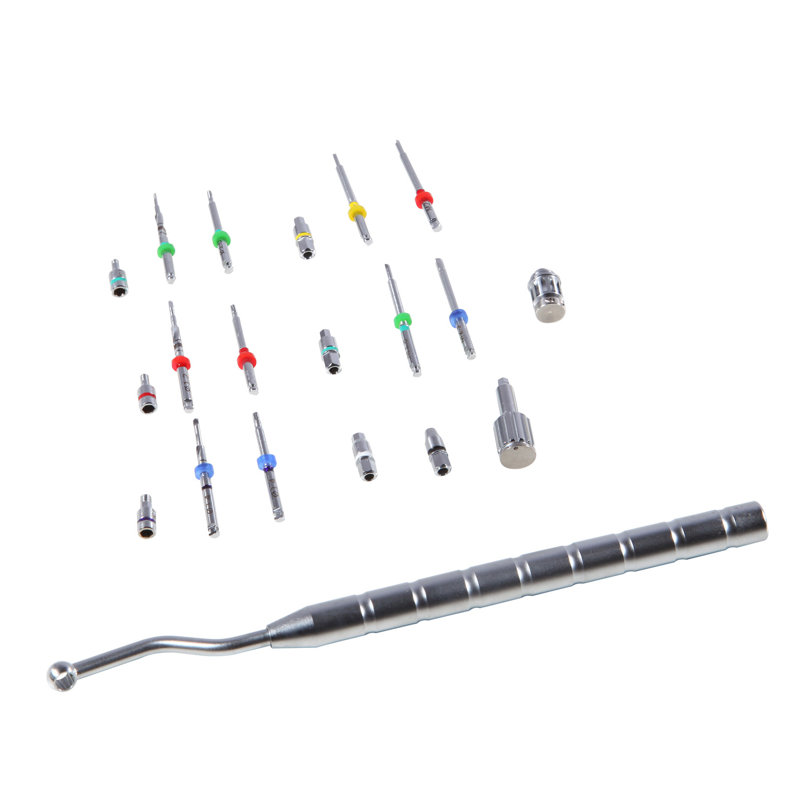Dental Implant Broken Screw Remover Kit Reverse Drill Guide Driver SR Neobiotech