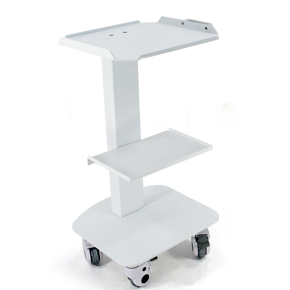 Intbuying New Dental Equipment Trolly Medical Steel Cart Trolley for Spa Salon