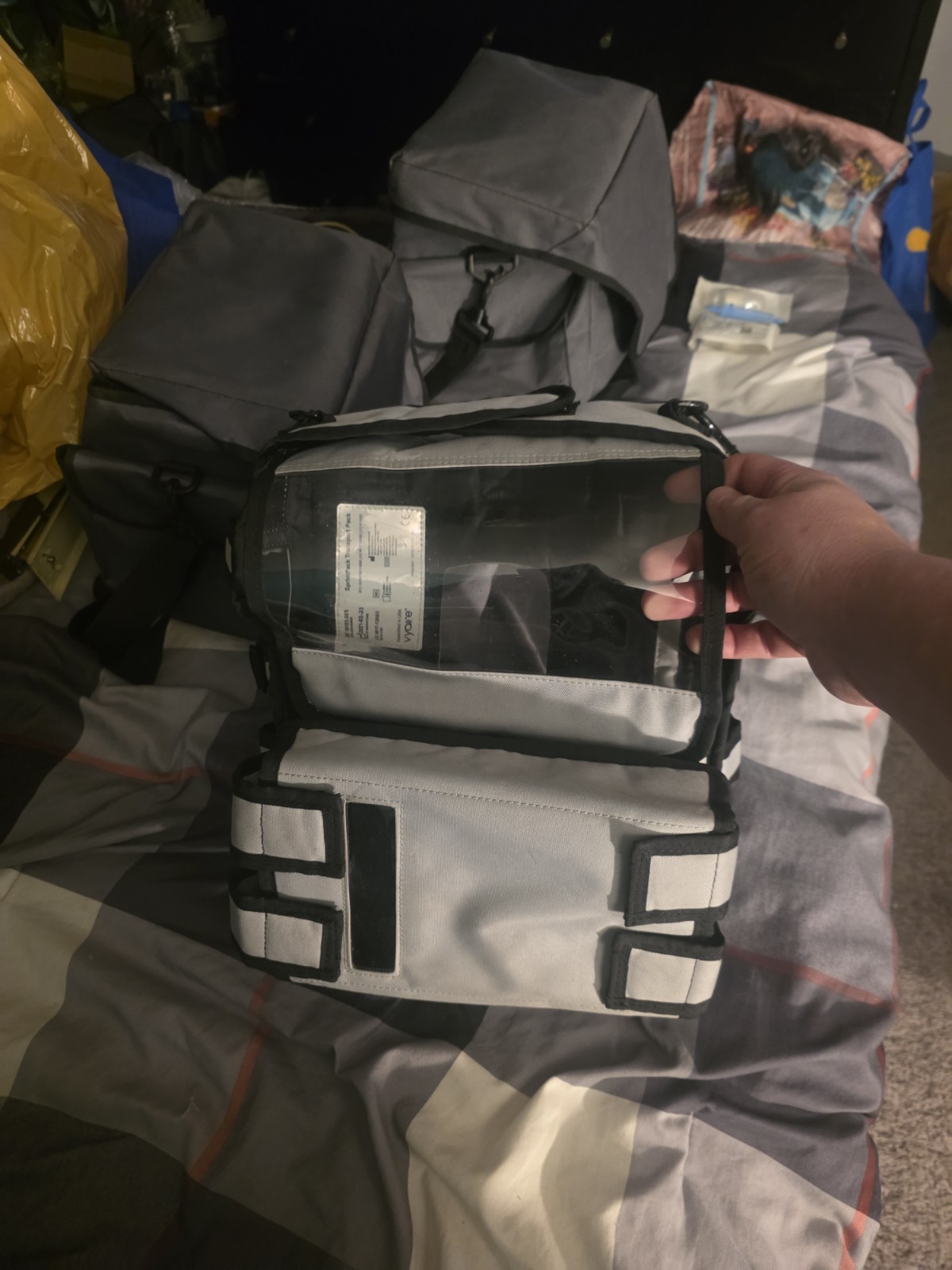 TRANSPORT PACK W/ SPRINTPACK POUCH CAREFUSION PULMONETIC SYSTEMS LTV VENTILATOR