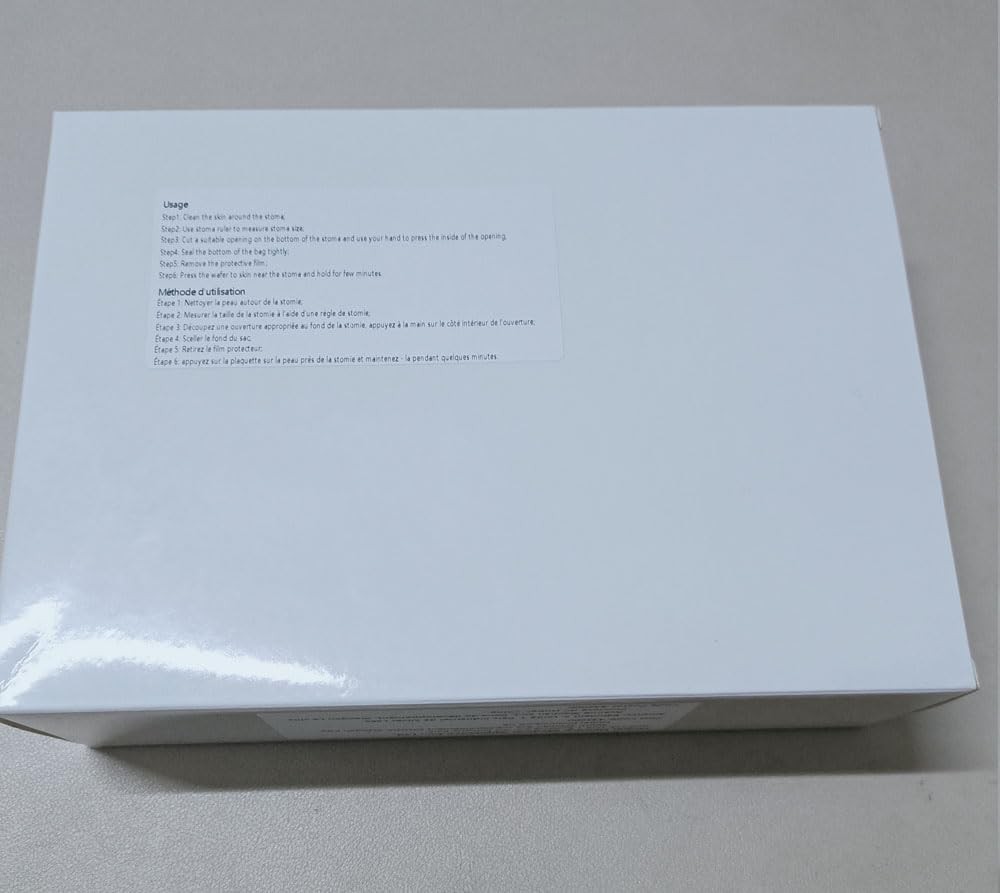 YEYSXSY Urostomy Supplies Medicals Drainable 10 Count (Pack of 1), White