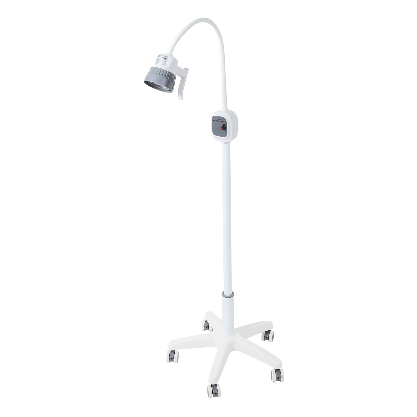 LED Surgical Examination Light Medical Exam Lamp Freestanding 5000-6000K White