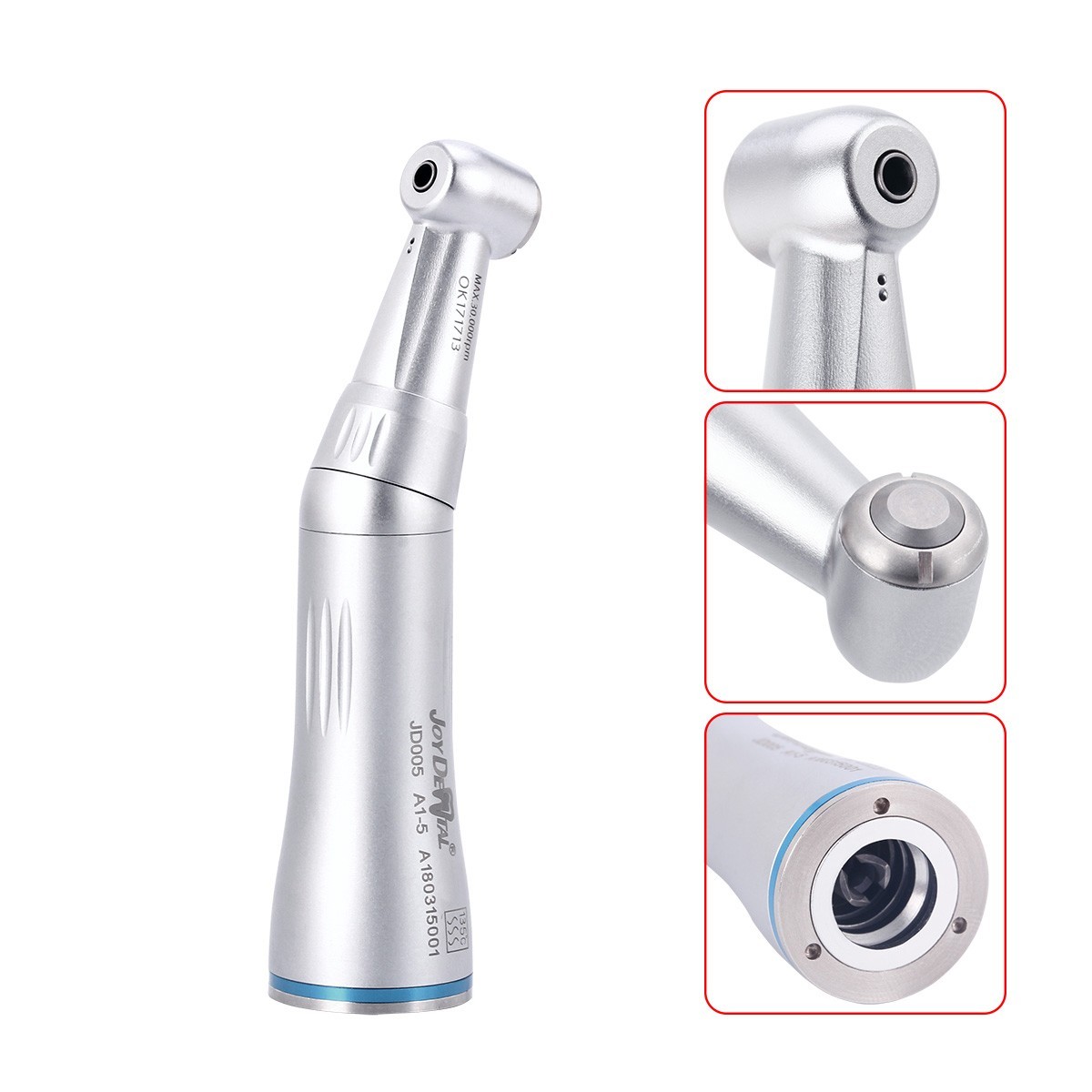NSK Style Dental Inner Water Spray Push Button Contra Angle Low Speed Handpiece