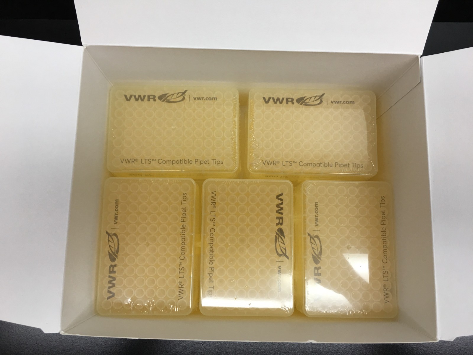 VWR Cat No 76323-932 LTS Compatible Pipette Tips 300µL Lot 5 PCS