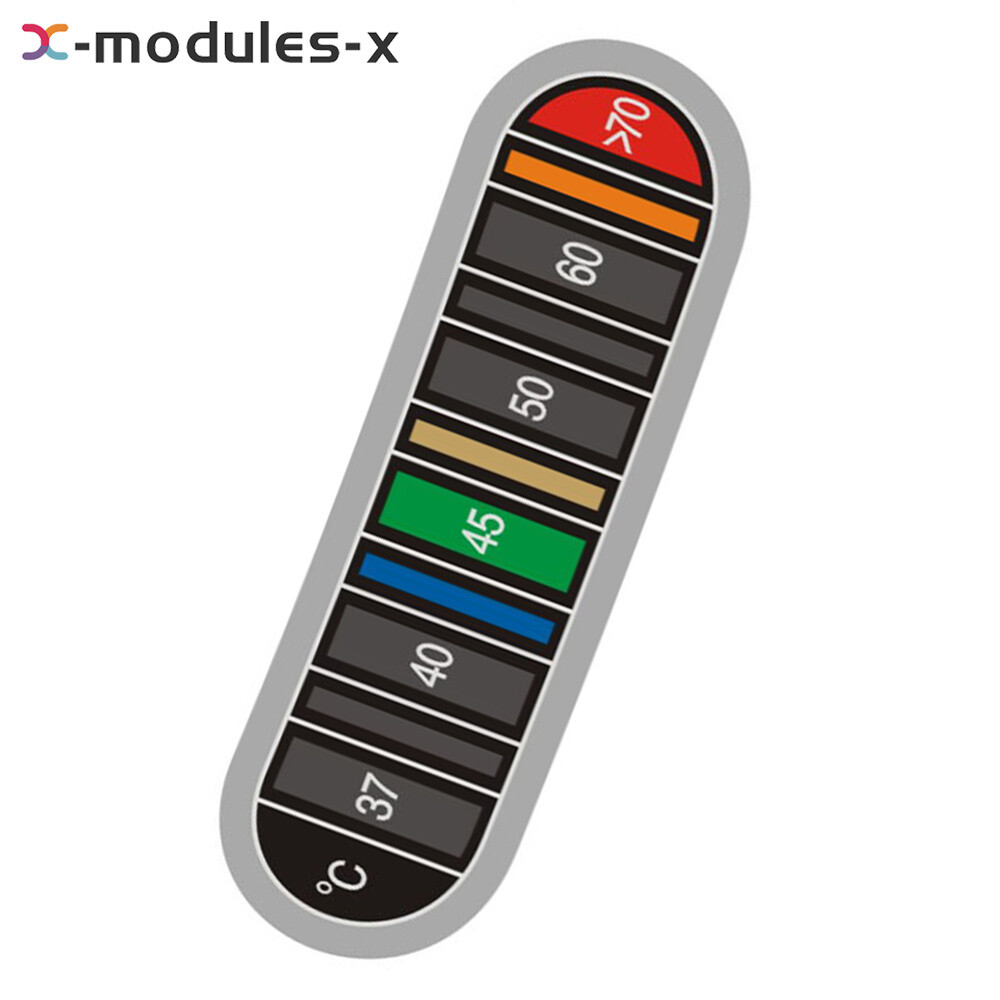 Color Changing Temperature Tag for Metal Milk Jugs Brewing Thermometer Strip