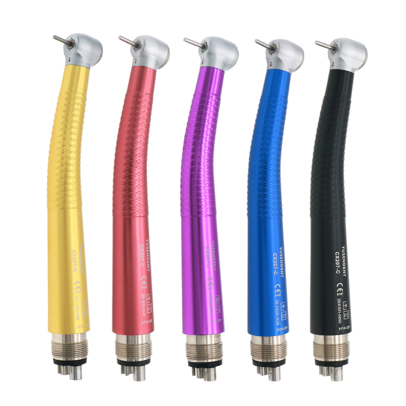 COXO Dental NSK Style High Speed Handpiece 4Hole Air Turbine CX207-C Standard
