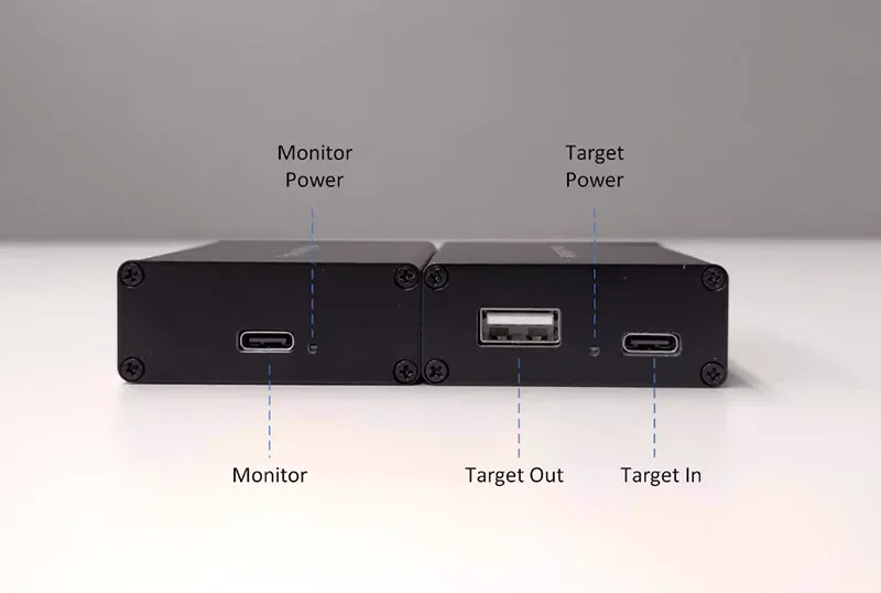 Open Source Portable USB Sniffer USB2.0 USB1.1 Wireshark Bus Protocol Analyzer