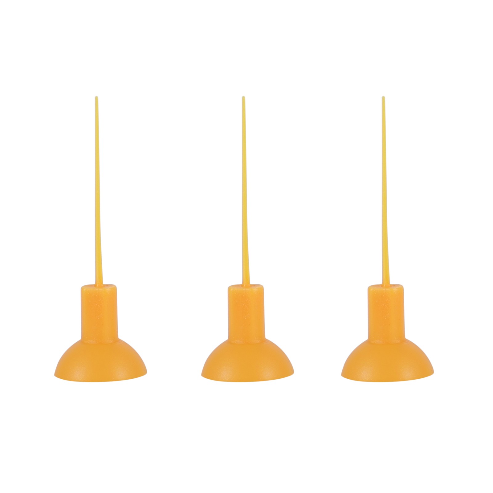 50pcs Dental Endo Ultrasonic Activator Root Canal Irrigator Tips Yellow Small ds