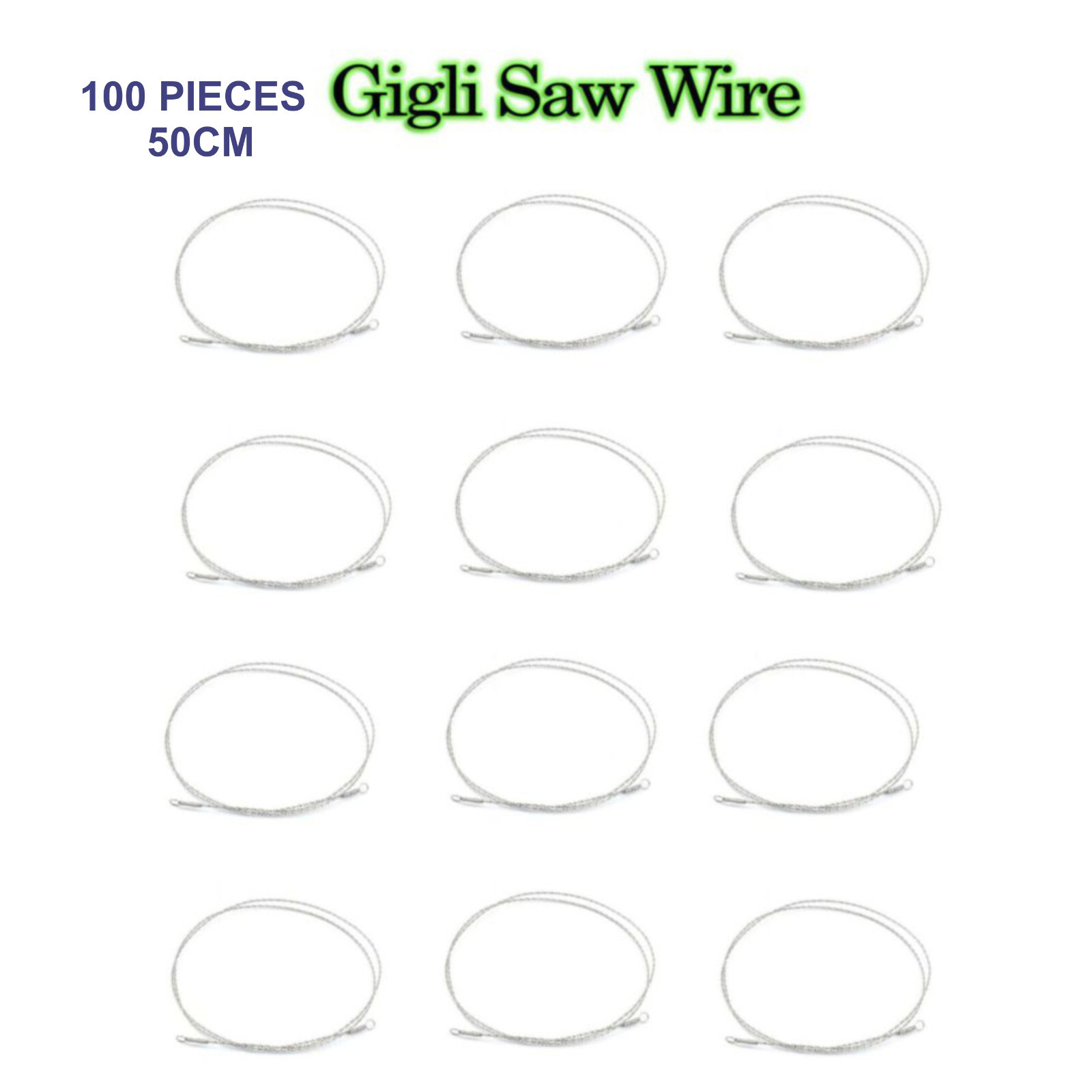 100 PIECES GIGLI SAW WIRE 50CM ORTHOPEDIC NEURO SURGICAL
