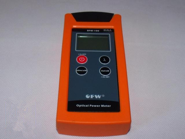 1pcs New BPM-100 Optical Power Meter for Telecom Test CCTV FTTX