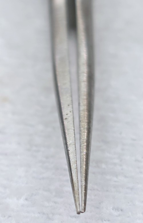 WECK 3738 Micro Forceps 4¼” Needle Point Tip Surgical SS